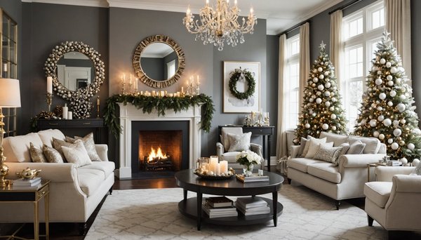 8 idées déco pour un Noël version chic et glamour