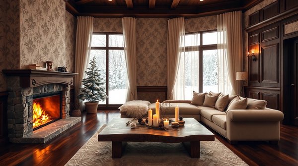 Inspirez votre intérieur avec la décoration hivernale élégante